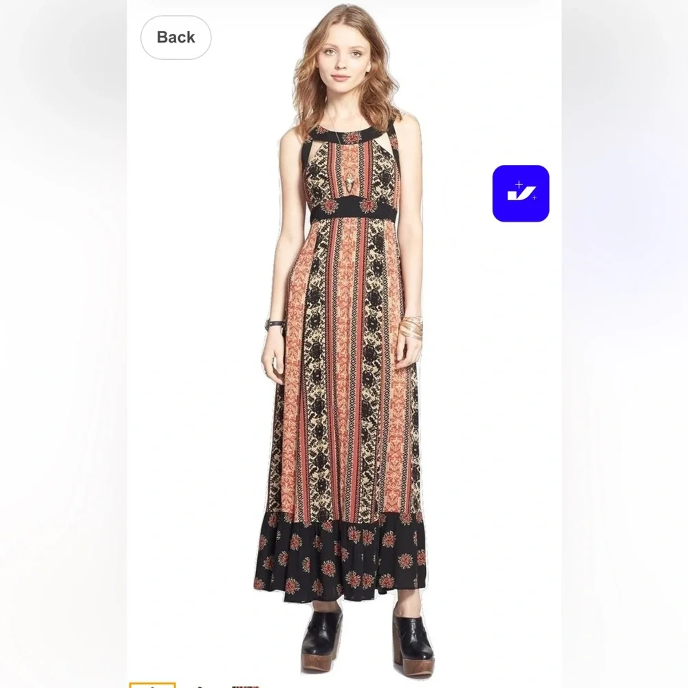 Free People Maxi Dress - You Made My Day Size 10